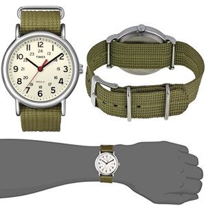 Timex Unisex Weekender 38mm Watch Olive Green